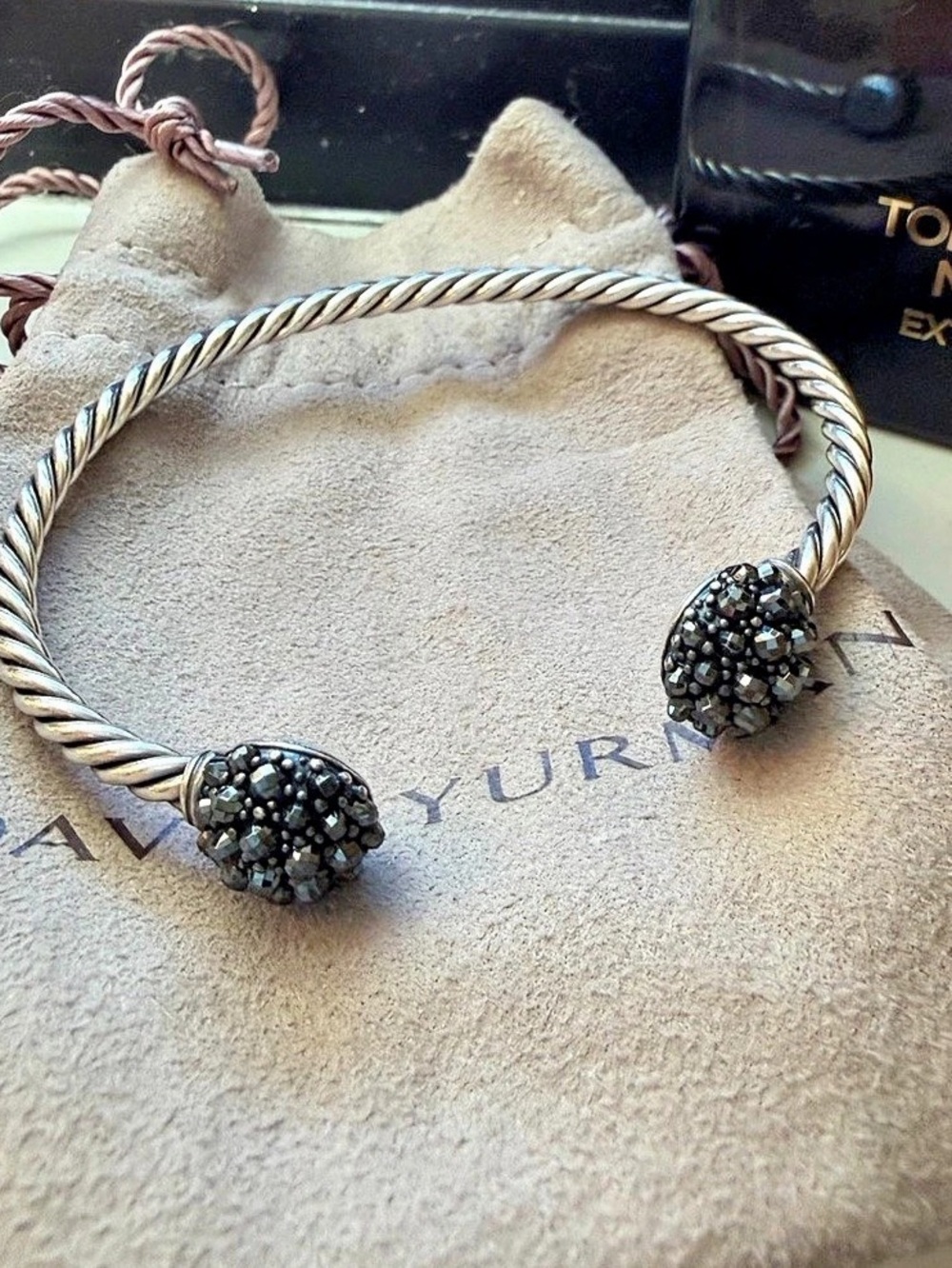 David Yurman Osetra Berries Cable Cuff Bracelet